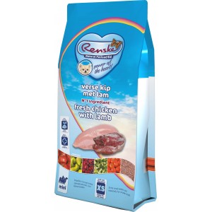 Renske Super Premium Adult Mini poulet & agneau pour chien 2 x 2 kg