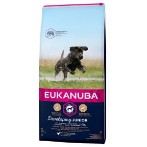 Eukanuba Developing Junior Large Breed au poulet au Chien