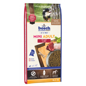 bosch mini adulte agneau, riz 3 kg