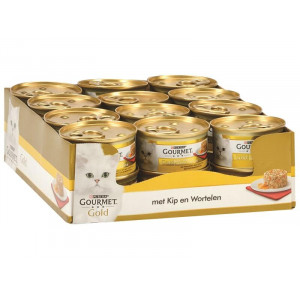 Gourmet Gold Tourelle Poulet et carotte chat