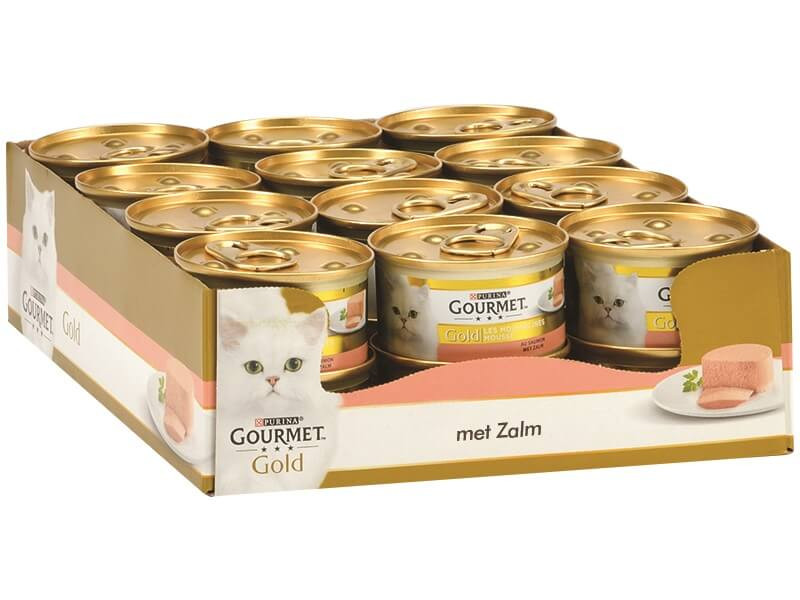 Gourmet Gold Mousse au saumon pour chat