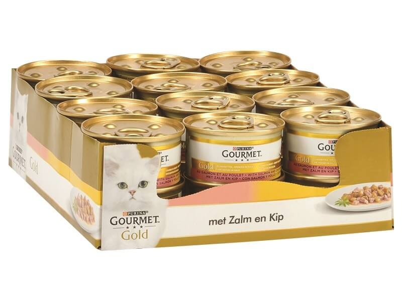 Gourmet Gold Noisette Viandes Poissons - Humide