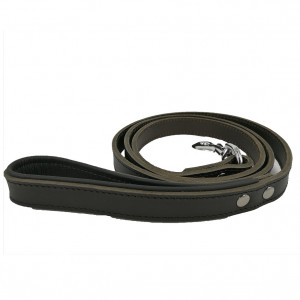 Laisse en cuir souple pour chien Asher 150 cm x 20mm