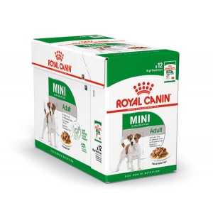 Royal Canin Mini Adult Sachets pour chien 4 boîtes (48 x 85 g)