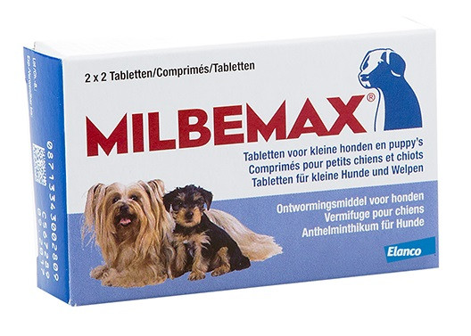 Milbemax Vermifuge Small pour chien et chiot