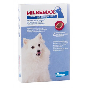 Milbemax Vermifuge À Croquer Small pour chien et chiot