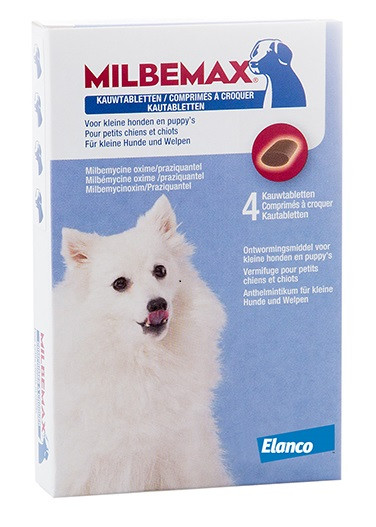 Milbemax Vermifuge À Croquer Small pour chien et chiot