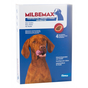 Milbemaxtab Vermifuge Chien +5kg Comprime 2