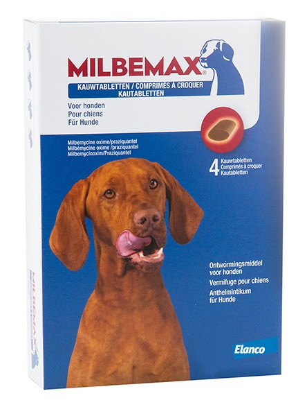 Milbemax Vermifuge à croquer pour chien plus de 5 kg