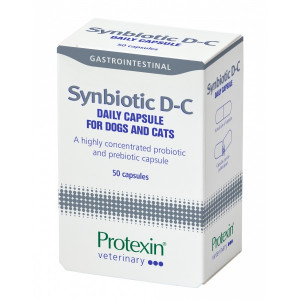 Protexin Synbiotic D-C Capsules - pour chien et chat 50 pièces