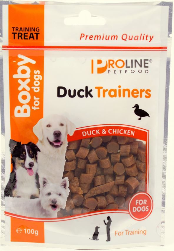 Friandises pour chien au canard Boxby Duck Trainers