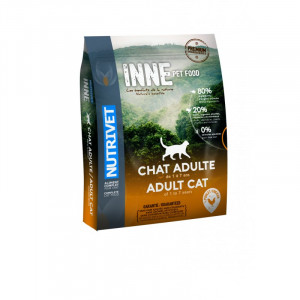 Nutrivet Inne Cat Adult au poulet pour chat 2 x 6 kg