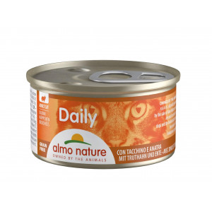 Almo Nature Daily Hapje met Kalkoen & Eend 85 gram