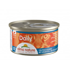 Almo Nature Daily Mousse Poisson pour chat (85 g)