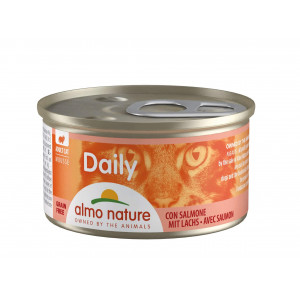 Almo Nature Daily Mousse au saumon pour chat 85g