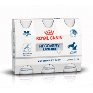 Royal Canin Veterinary Recovery Liquid pour chien et chat 3 x 200 ml