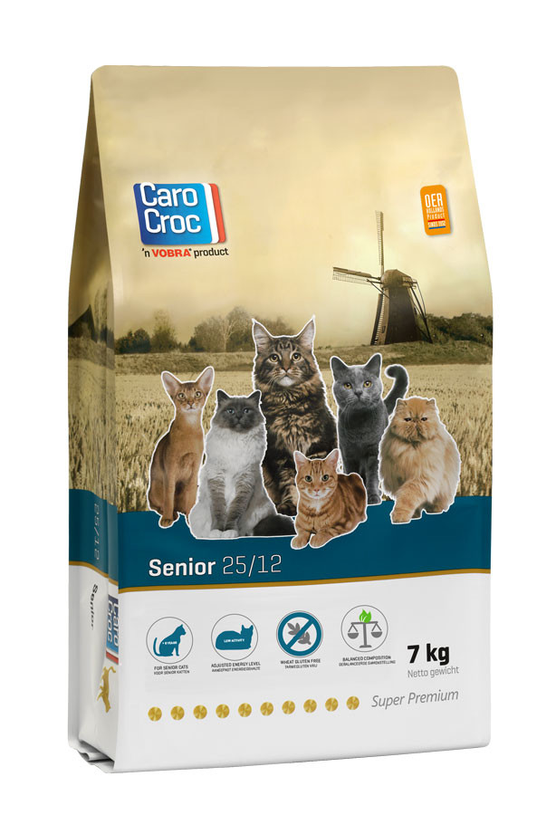 Carocroc Senior 25/12 pour chat
