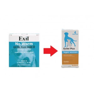 Exil No Worm Hond M. voor de hond
