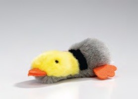 Canard vibrant en Peluche pour chat