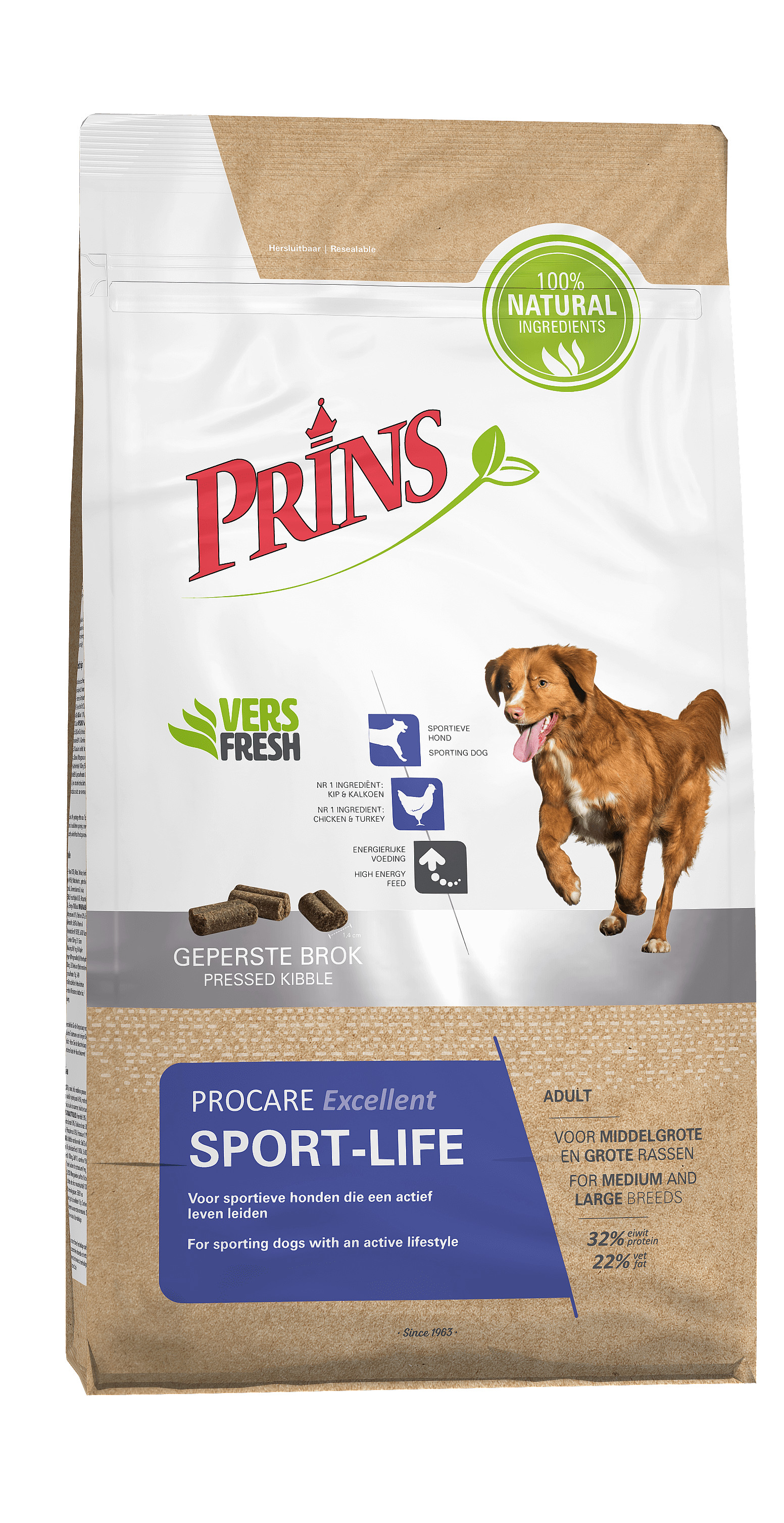 Image de 15 kg Prins ProCare Excellent Sport-Life pour chien