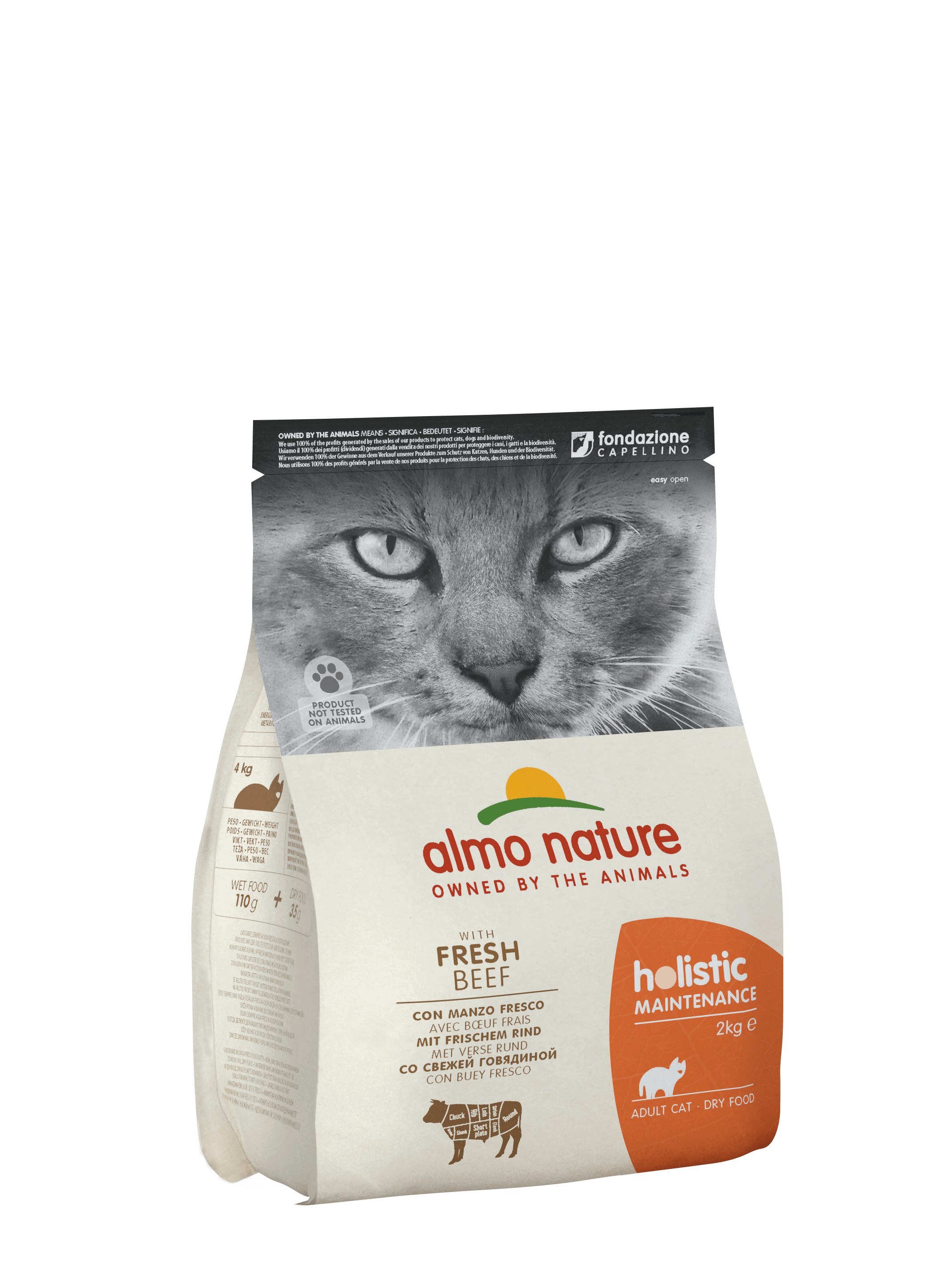 Almo Nature Holistic Maintenance Adult  au boeuf pour chat