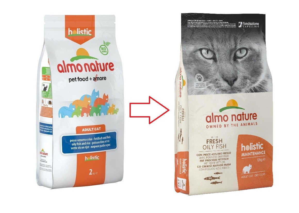 Almo Nature Holistic Maintenance Adult au poisson gras pour chat