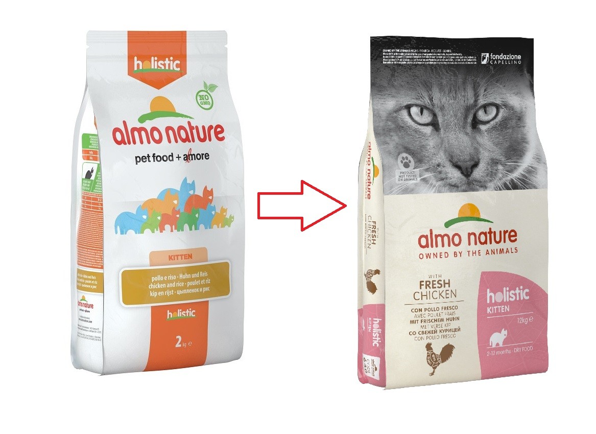 Almo Nature Holistic au poulet pour chaton