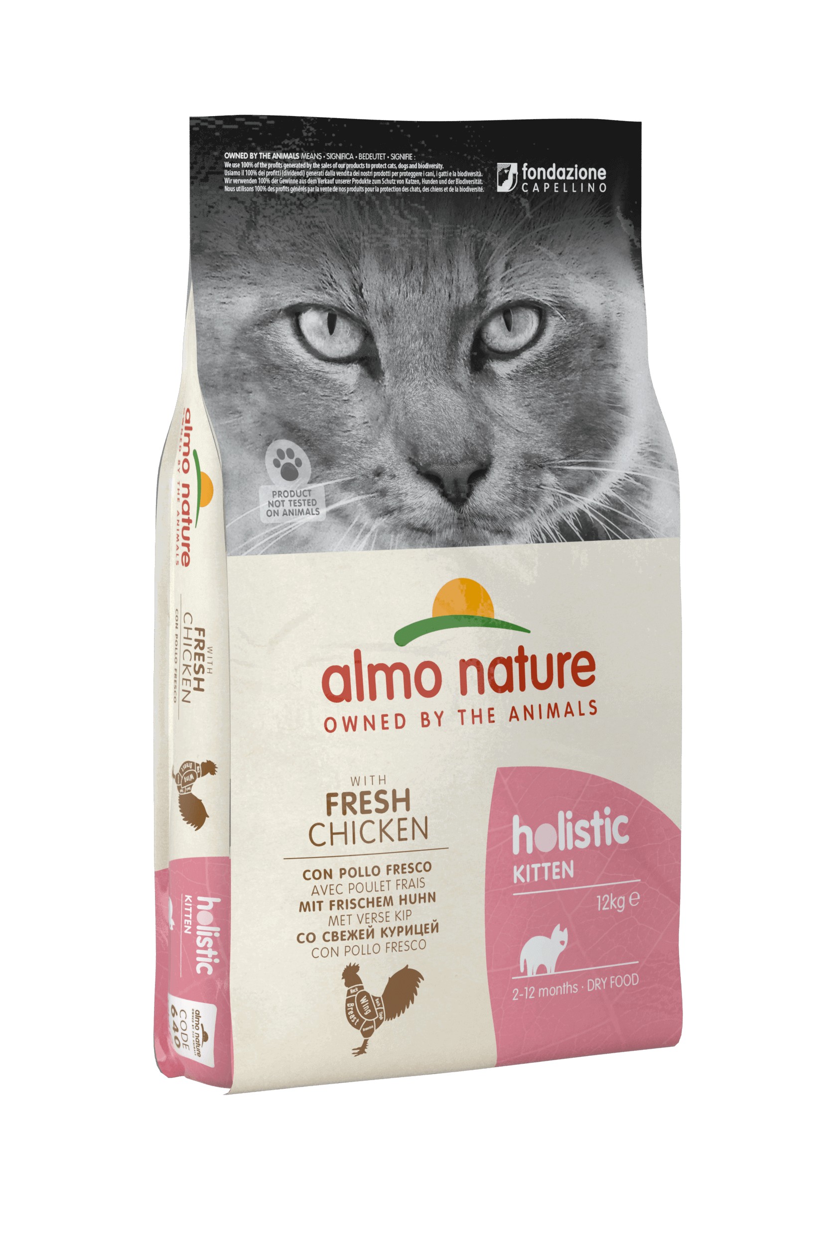 Almo Nature Holistic au poulet pour chaton