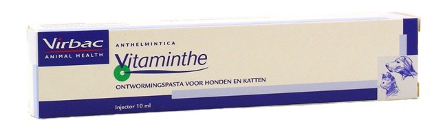Virbac Vitaminthe Ontwormingspasta hond en kat