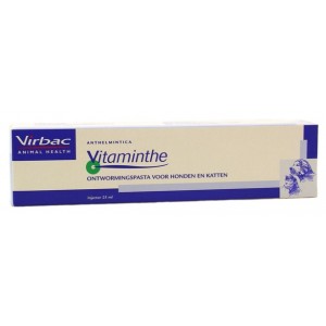Virbac Vitaminthe Ontwormingspasta hond en kat