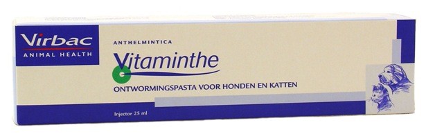 Virbac Vitaminthe Ontwormingspasta hond en kat