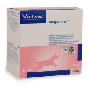 Virbac Megaderm - Chien à partir de 10 kg/ 28 sachets Une pièce