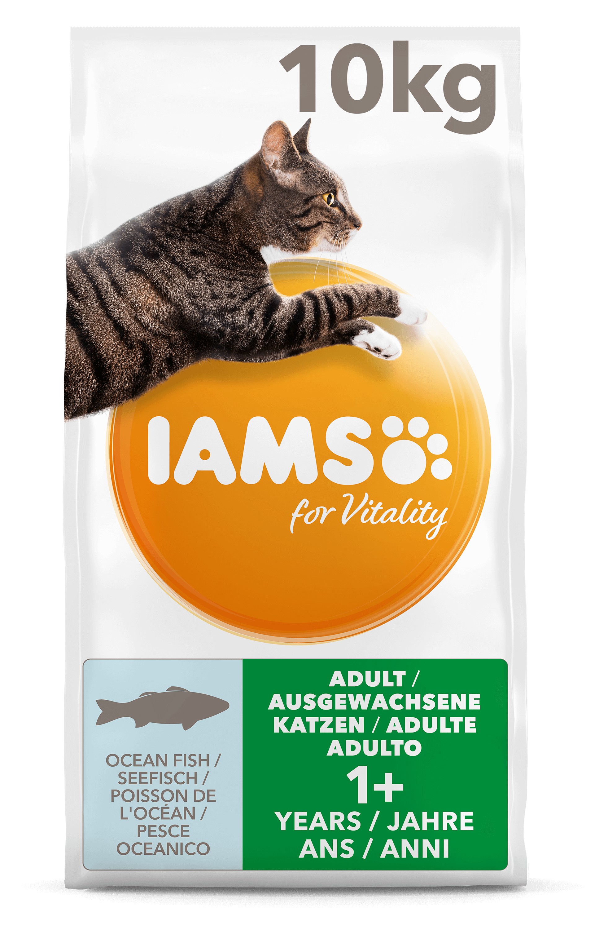 Iams For Vitality Adult Vis kattenvoer