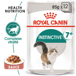Royal Canin Instinctive 7+ pour chat 12 sachets