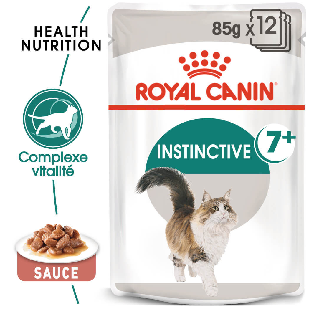 Royal Canin Instinctive 7+ pour chat 12 sachets