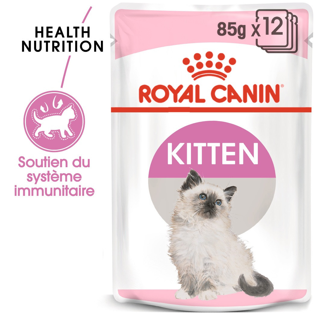 Royal Canin Kitten en sauce pâtée pour chaton (85 g)