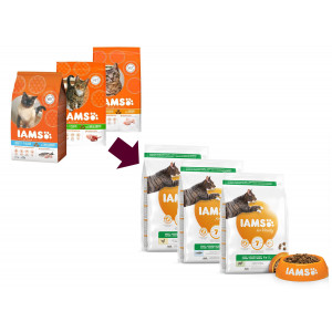 Iams Combi Pack Poisson/Agneau/Poulet