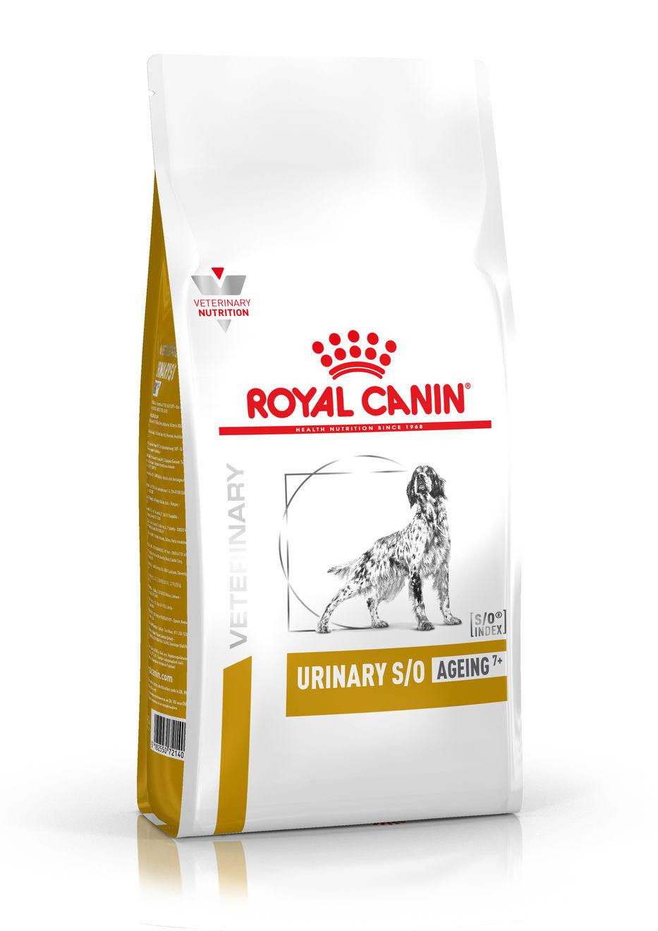 Image de 3 x 8 kg Royal Canin Veterinary Urinary S/O Ageing 7+ pour chien