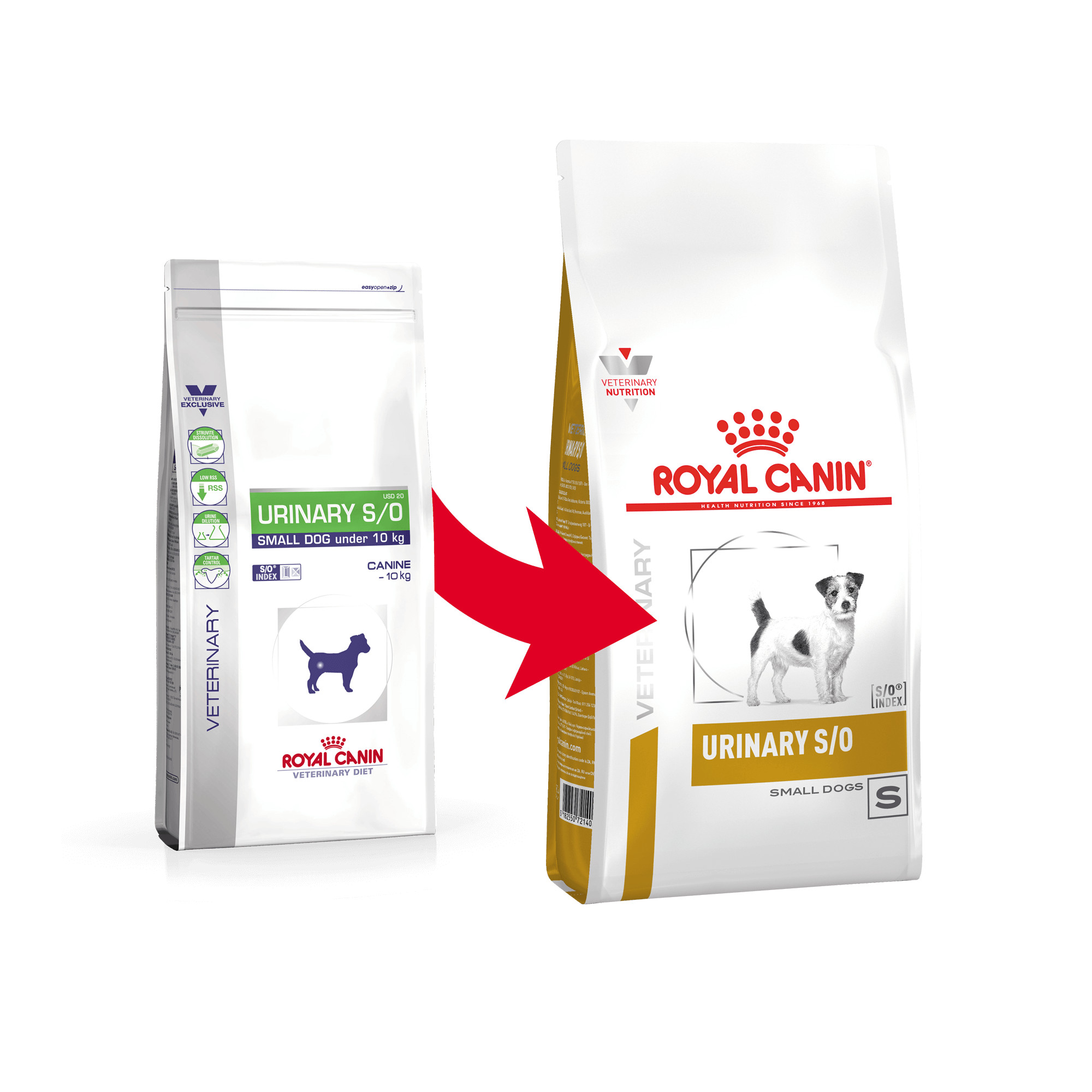 Royal Canin Veterinary Urinary S/O Small Dog pour chien