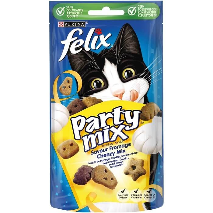 Felix Party Mix Combipack Pour Chat 8 Sachets