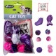 Sac de jouets pour chats - 10 pièces