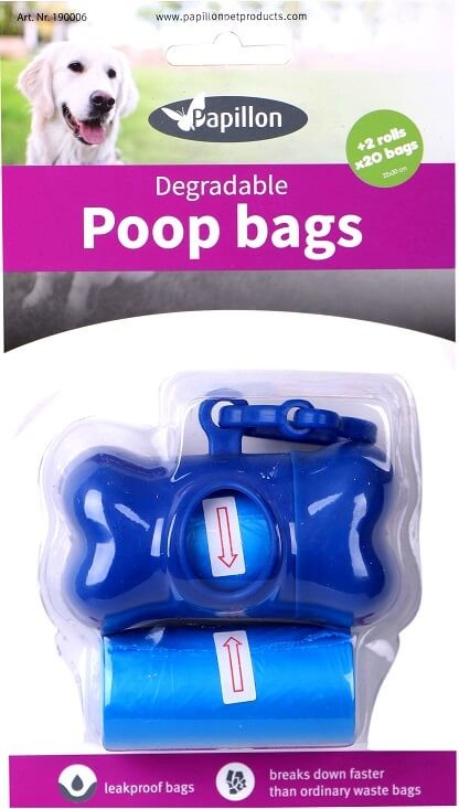 Dispensor botvorm + 2 poepzakjes