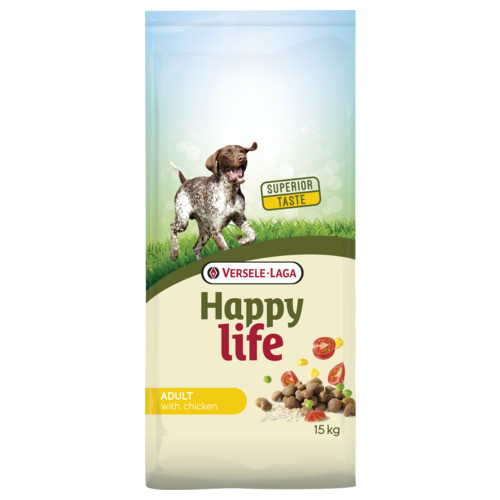 Happy Life Adult Poulet pour chien