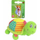 Pluche Schildpad 16 cm met piep