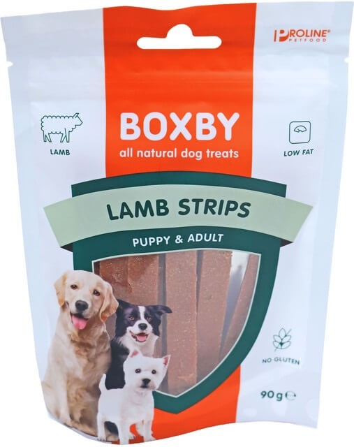 Boxby for dogs Lamb Strips 90 gram