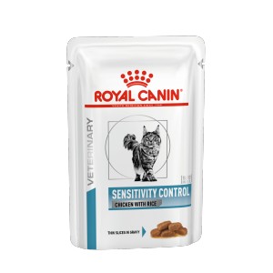 Royal Canin Veterinary Sensitivity Control pâtée pour chat 3 boîtes (36 x 85 g)