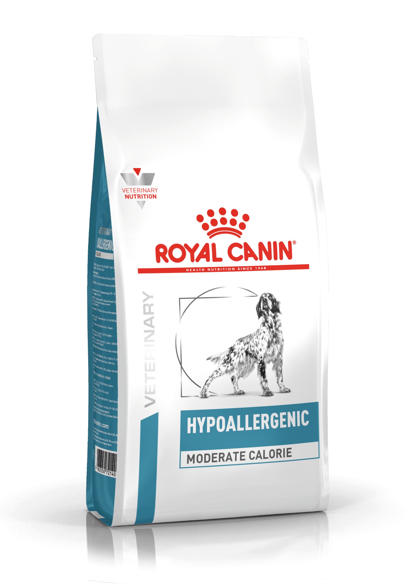 Image de 2 x 14 kg Royal Canin Veterinary Hypoallergenic Moderate Calorie pour chien