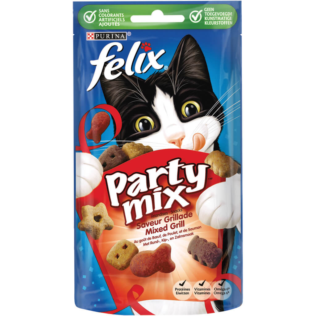 Felix Party Mix Mixed Grill Pour Chats Prix Bas Large Choix Felix Party Mix Mixed Grill Pour Chats Prix Bas Large Choix