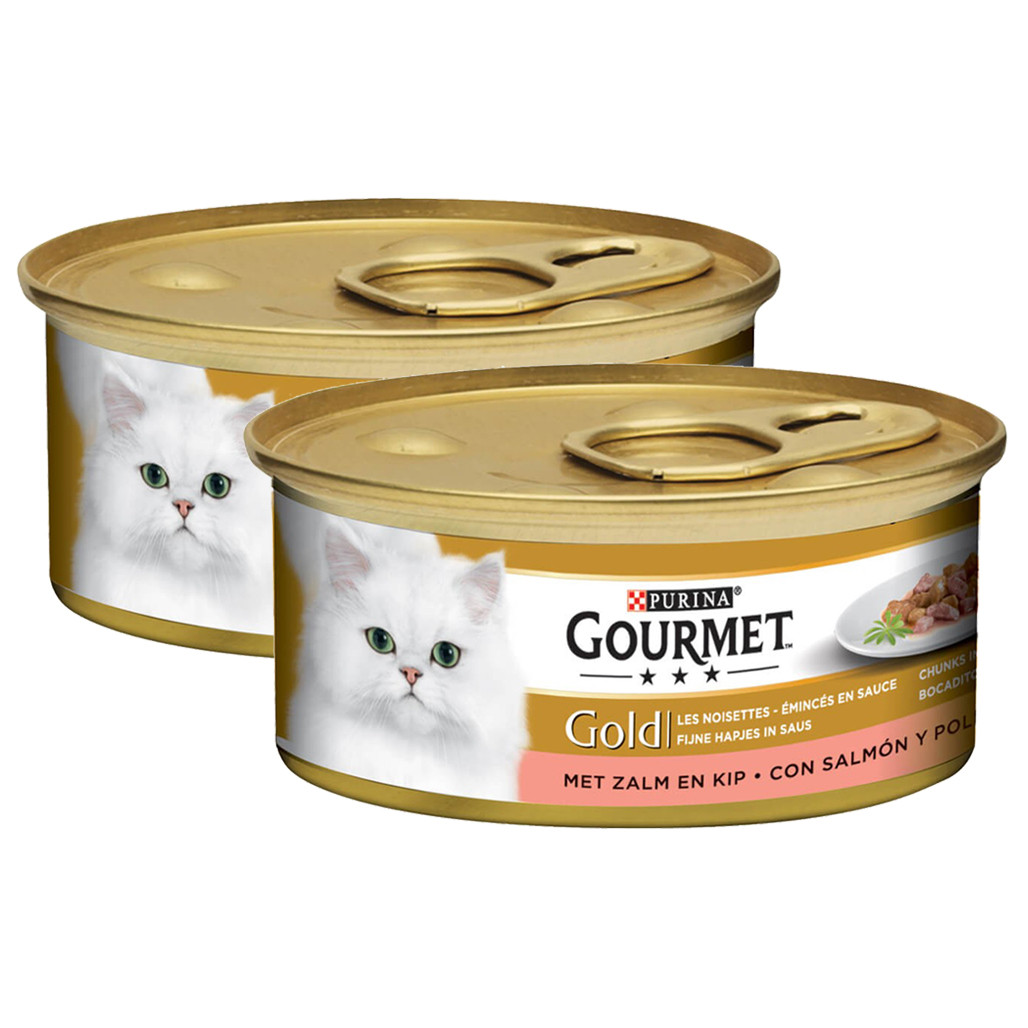 Gourmet Gold Fijne Hapjes Combipack kattenvoer