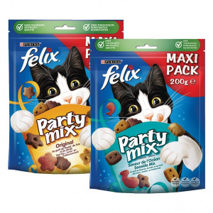 Felix Party Mix Original + Seaside Friandises (2x200g) 2 x 200 g